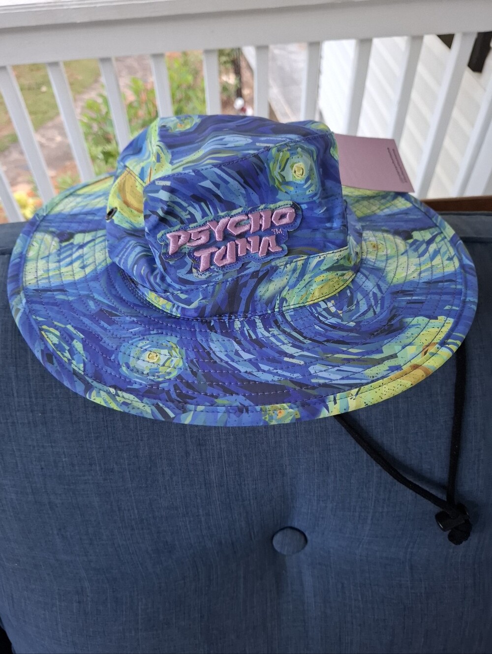 Psycho Tuna Boonie Hat Impasto Starry Night NWT